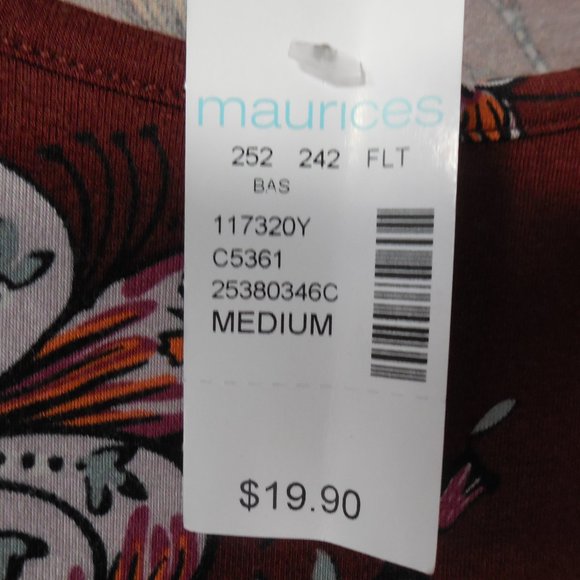 Maurices Floral Tank Tops Size S & M - Picture 6 of 7